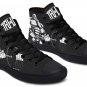 Men's And Women's Fashion Color Printing High-top Canvas Shoes Fitness