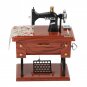 Sewing machine music box mini retro