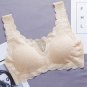 Seamless underwear full lace underwire sports bra