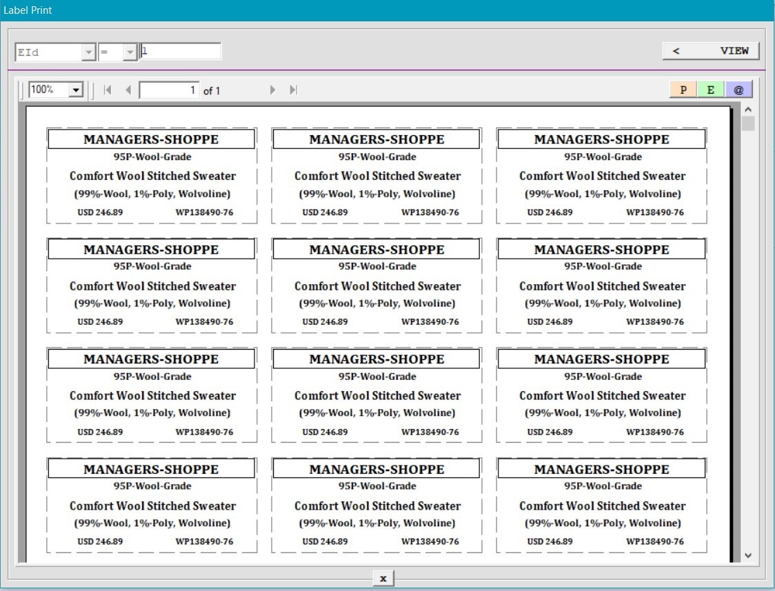 NTUF Inventory Label Maker Software Try Today