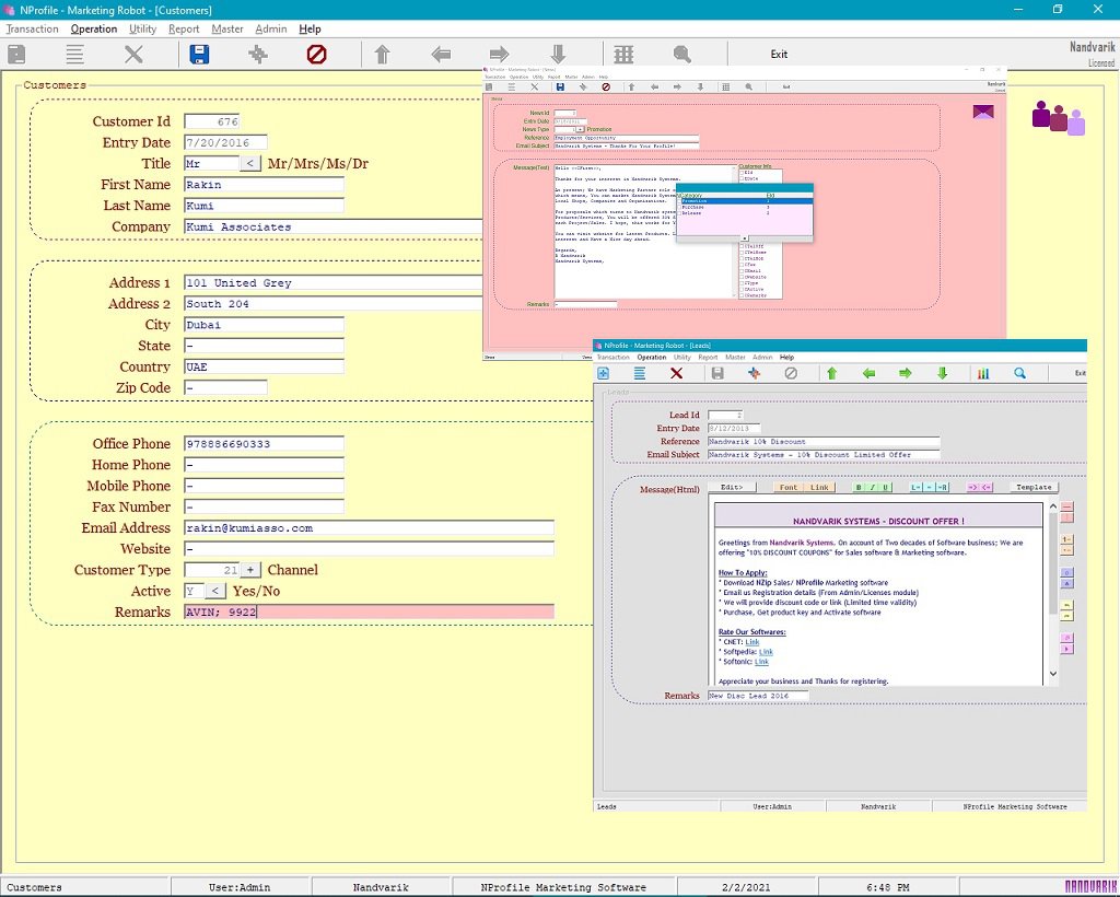 NPROFILE Email Marketing Robot Software - Try Today