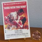 Dollhouse Miniature Book Gone with the Wind Movie Poster 1939