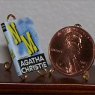 Dollhouse Miniature Book N or M? Agatha Christie 1941