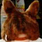 THE FOX COSTUME HAT cap & Hound reaslister animal fake fur halloween costume