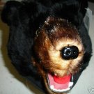 Grizzly BLACK BEAR HAT mask on head does not cover face UNISEX Halloween COSTUME furries