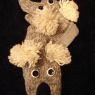 KOALA MITTENS knit ADULT Lined BEAR gray puppet driving gloves Costume 10"
