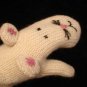 MOUSE MITTENS Fleece Lined ADULT knit ski WHITE puppets Halloween Costume NEW delux