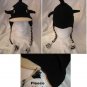 WHALE HAT Knit Fleece LINED ORCA Save the Whales pilot ear flaps Brim Halloween Costume delux