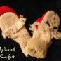 LAMBCHOP MITTENS Tan Fleece Lined ADULT puppet Hand Lamb Chop puppetry Halloween Costume