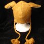 KANGAROO HAT knit animal cap costume cap ADULT mens womens JOEY Fleece Lined Australia KNIT CROCHET