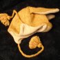 KANGAROO HAT knit animal cap costume cap ADULT mens womens JOEY Fleece Lined Australia KNIT CROCHET