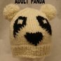 PANDA HAT bear knit adult size POMS costume emo anime soft comfy