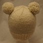 PANDA HAT bear knit adult size POMS costume emo anime soft comfy