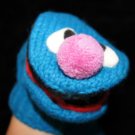 Adult Grover MITTENS blue KNIT Fleece Lined ADULT Halloween costume Muppet SESAME STREET