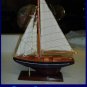 14" SHIP BOAT TABLE CENTERPIECES Nautical Theme SAILBOAT blue bottom MODEL buy one or more