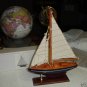 14" SHIP BOAT TABLE CENTERPIECES Nautical Theme SAILBOAT blue bottom MODEL buy one or more