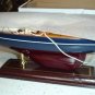 14" SHIP BOAT TABLE CENTERPIECES Nautical Theme SAILBOAT blue bottom MODEL buy one or more