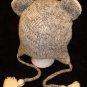 KOALA HAT knit cub gray Halloween Costume ADULT Fleece Lined BEAR ski cap FLEECE LINED mens womens