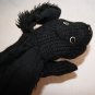 DOG MITTENS FOR MEN & WOMEN Black Lab FLEECE LINED knit labrador floppy ears