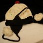 VANILLA CUPCAKE HAT knit cap FLEECE LINED ladies womens costume ADULT