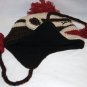 SLEEPY SOCK MONKEY HAT Soft ADULT ONE SIZE Lined Fleece Knit ski Cap delux TAG knitwits