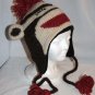 SLEEPY SOCK MONKEY HAT Soft ADULT ONE SIZE Lined Fleece Knit ski Cap delux TAG knitwits