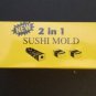 SPAM MUSUBI Sushi Rice Press LARGE #K5SPL rice mold acrylic 2 in 1 sushi mold musubi furukake