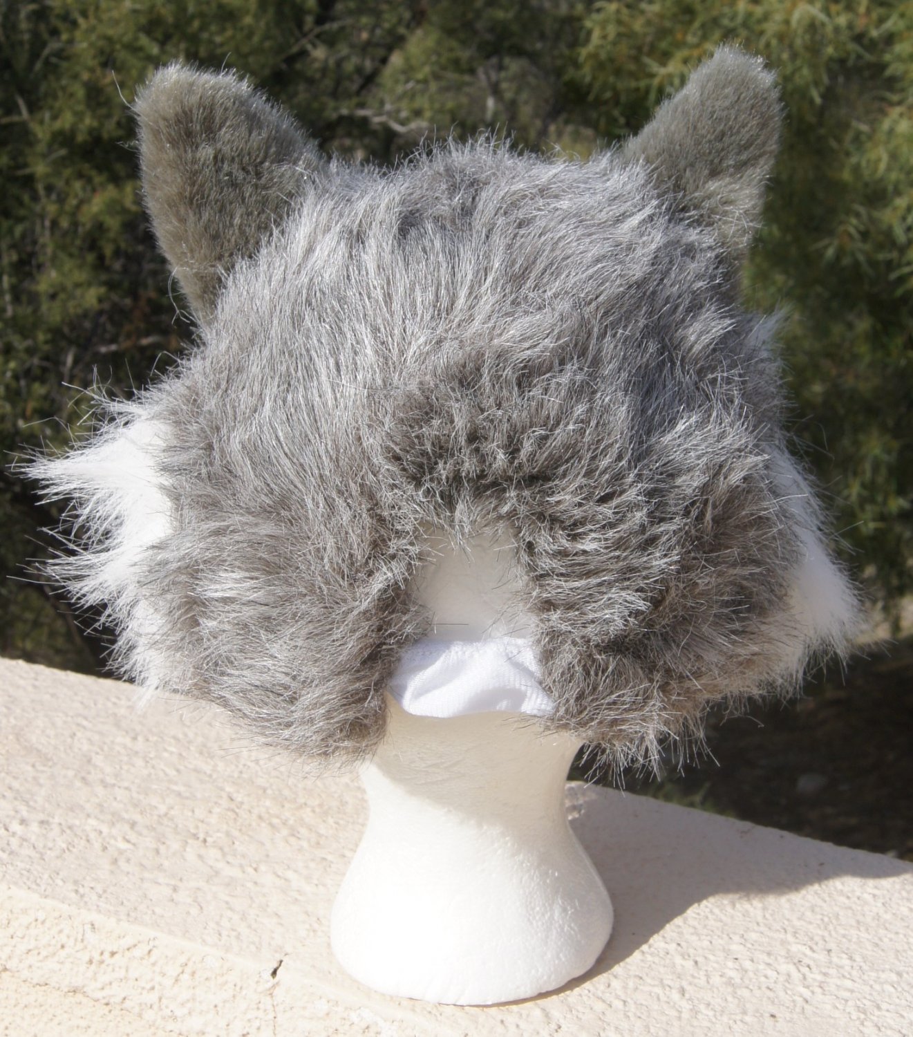 DOG HAT Siberian Husky Sled Alaskan Malamute plush fake fur MUSHING