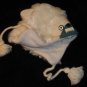 ABOMINABLE SNOWMAN abdominal Costume Adult toque animal  KNIT & FURRY HAT White Sasquatch YETI