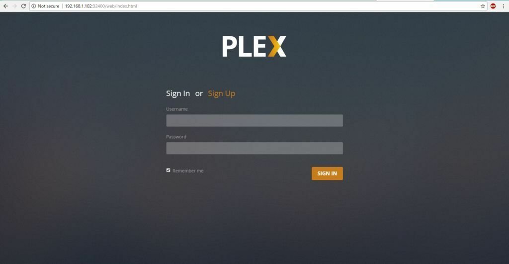 pi 4 plex server