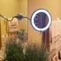 14 LED Suction Cup Makeup Flexible Mirror 7" 10X, Goodneck, 360 Degree Lighted