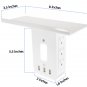Wall Power Outlet Shelf w/ Night Light - Socket Wall Stand 6 Plugs + 3 USB