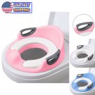 Potty Trainer Toilet Chair Seat For Kids Boys Girls & Toddlers Cushion Handles