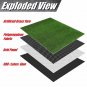 Synthetic Grass Replacement Pad for Large Dog Pet Potty Pad 25 x 20 (22" x 18")