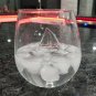 3D Sailboat Wine Glasses Decorative Crystal Nautical Goblet Ocean Glassware 2pc