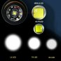 G1400 Tactical LED Flashlight Waterproof Adjustable Focus Ultra Bright CREE L2