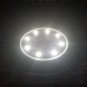 4 Solar Powered 8 LED Disc Path Lawn Lights Outdoor Waterproof Landscape Disks