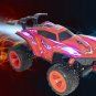 RC Remote Control Car w/ Steam Jet Exhaust LED Light Up - AWD 2.4GHZ Fast Truck