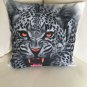 Throw Pillow Cover Leopard black&Whit Digital Print 17" X 17" Sofa Cushion Cover
