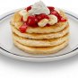 Perfect Double Sided Pancake Maker Pan 4 Round Molds Eggs Crepe Pancake Flip Pan