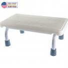 Medical Stepping Stool Bathroom Shower Drainage Holes Non Slip Foot Stool Senior