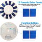 NEW Solar Power Flagpole 144 LED Light Ultra Bright Solar LEDs Flag Pole Light