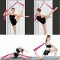 Leg Stretcher Flexibility Trainer Ballet Stretcher Gymnastic Stretch Belt (BLACK)