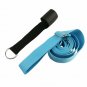 Leg Stretcher Flexibility Trainer Ballet Stretcher Gymnastic Stretch Belt (BLUE)