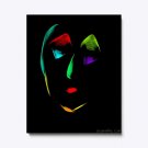 "A Studious Women" Canvas Print - Scientific Cat Art Collection 16x20