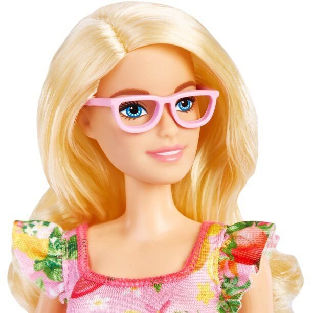 Barbie Fashionistas Doll #181 with Blonde Hair & Fruit Print Dress ...