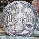 Yes/No Decision Making Medallion. You Can Flip for it!