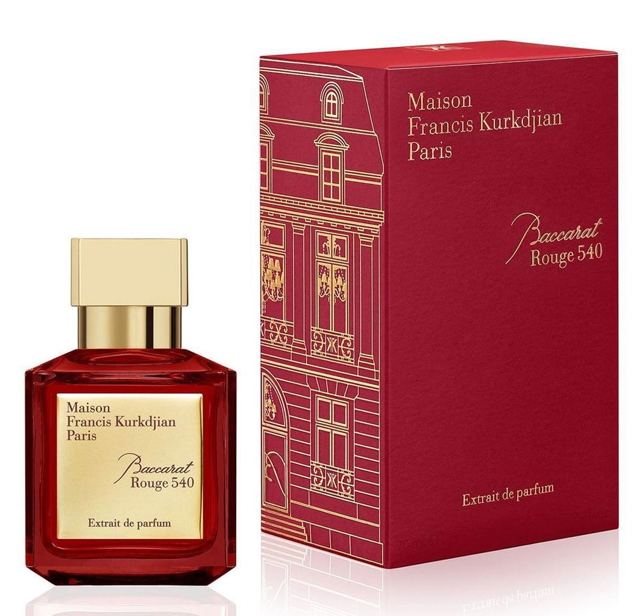 Maison Francis Kurkdjian Baccarat Rouge 540 unisex Extrait de Parfum 70 ml RED