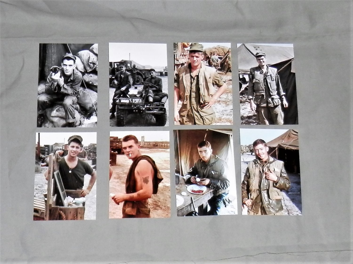 Vietnam - Quang Tri - 1967 = Album + 54 Color Photos + (2) 8"/10" cover photos