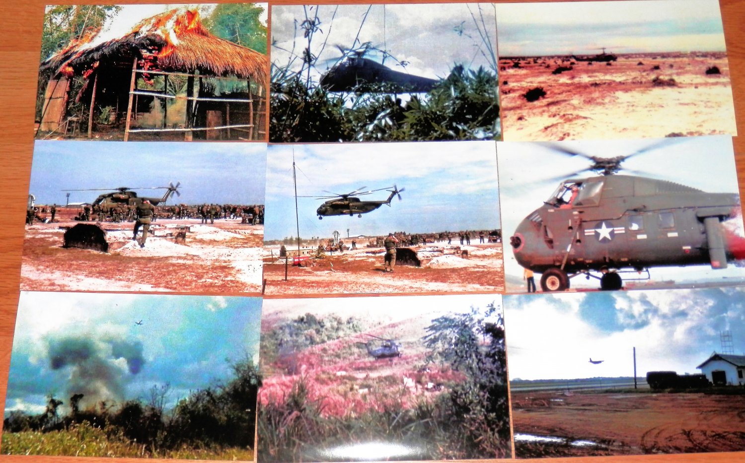 Vietnam = WAR + TROOPs 1967 = 72 (4" by 6") Color PHOTOS + 2 (8"by10") photos-$12 Value